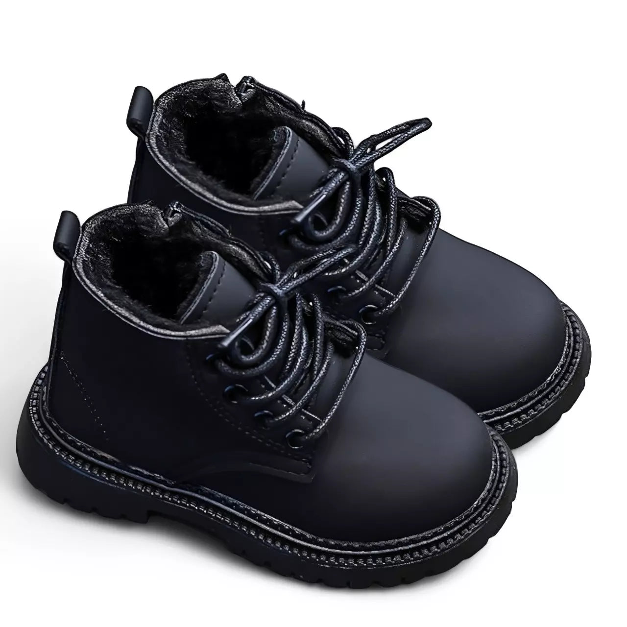 Bota Infantil de Couro com Lã Pisadinha Comforthec