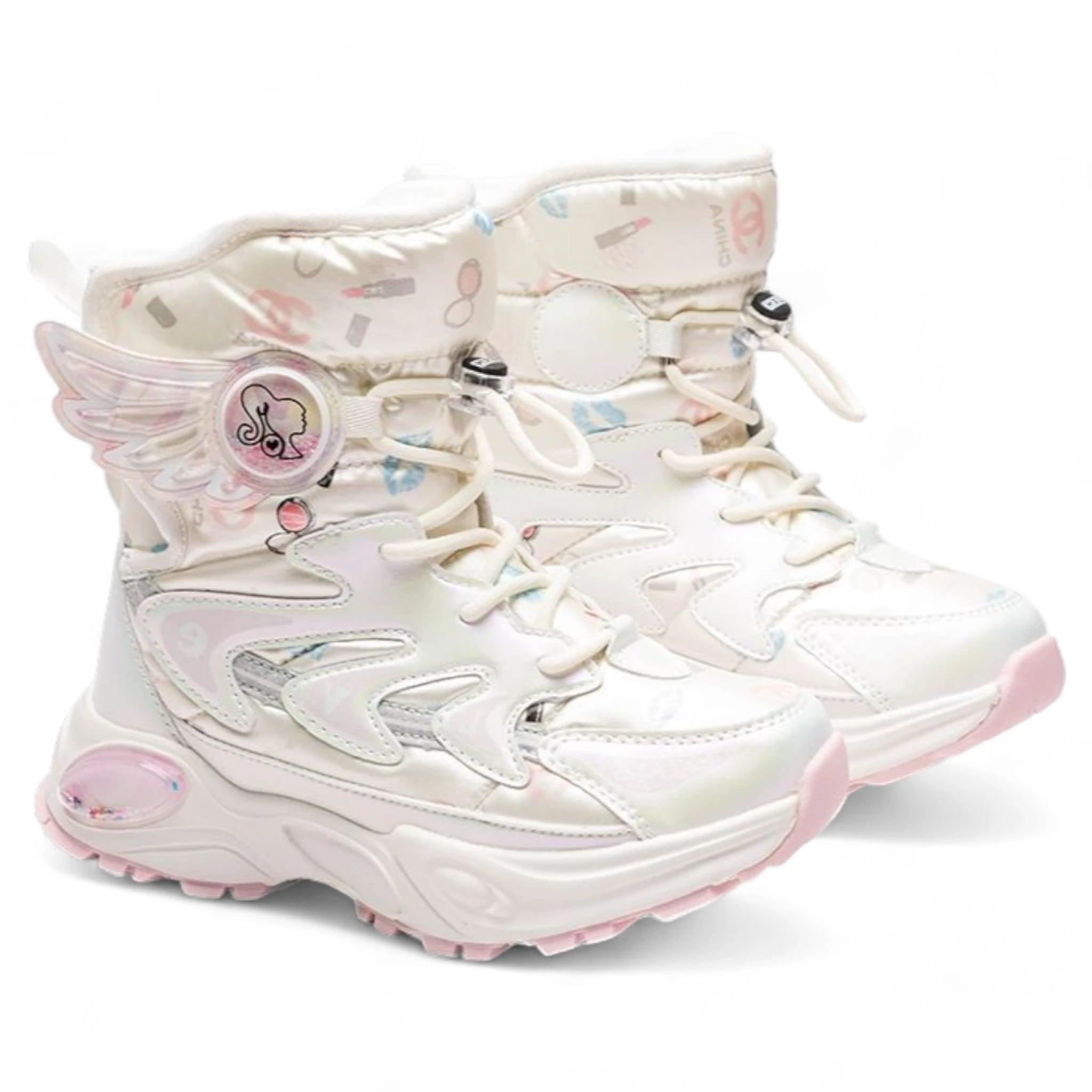 Bota Infantil Cano Longo Pisadinha Barbie - Pisadinha