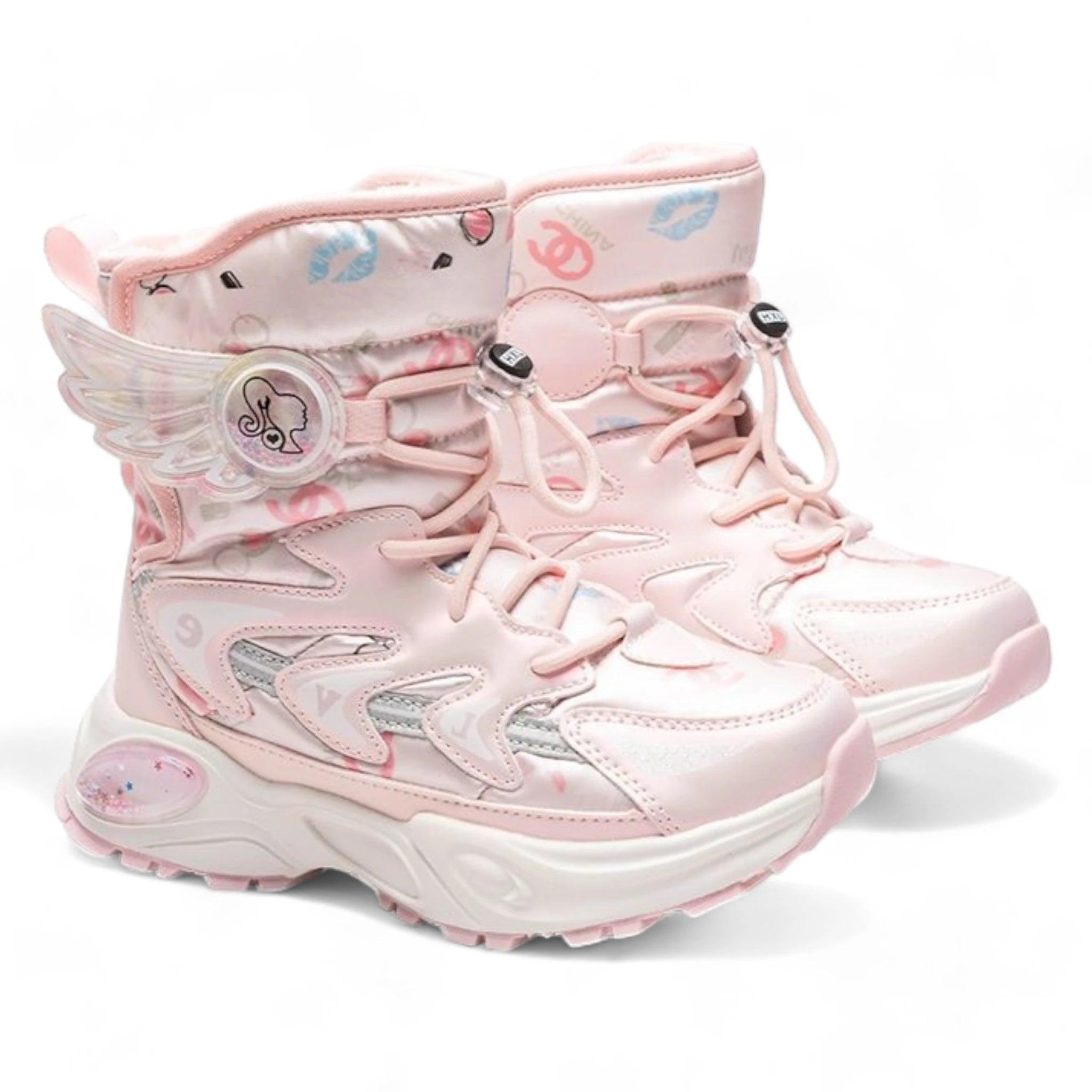 Bota Infantil Cano Longo Pisadinha Barbie - Pisadinha