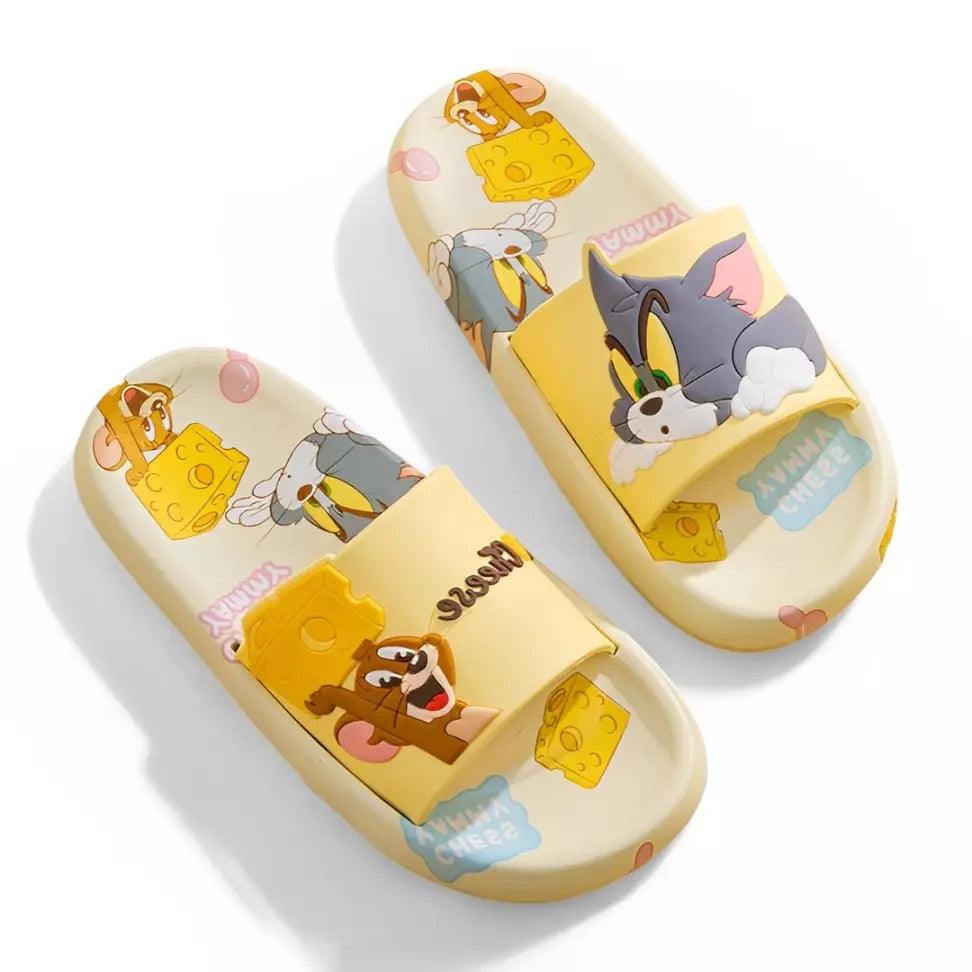 Chinelo Infantil Tom & Jerry Pisadinha Cartoon - Pisadinha