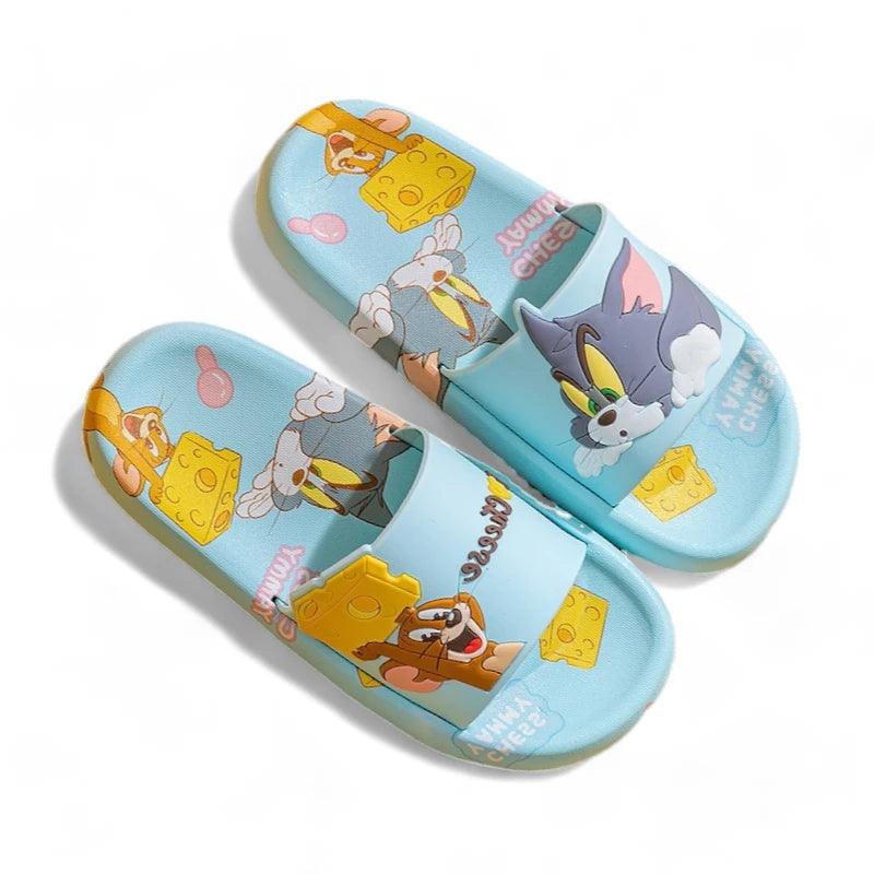 Chinelo Infantil Tom & Jerry Pisadinha Cartoon - Pisadinha