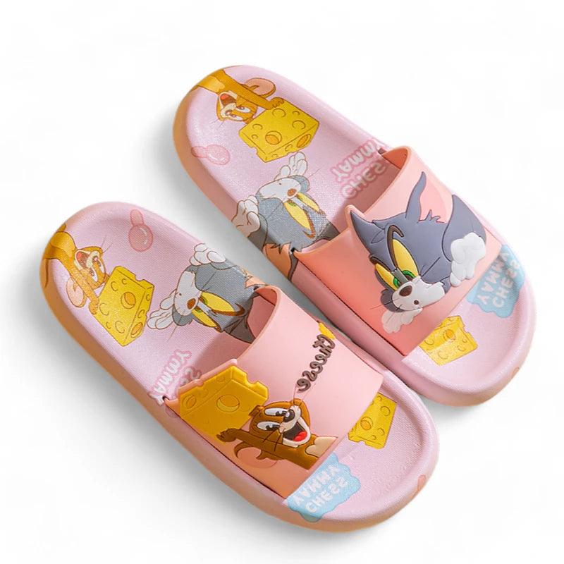 Chinelo Infantil Tom & Jerry Pisadinha Cartoon - Pisadinha