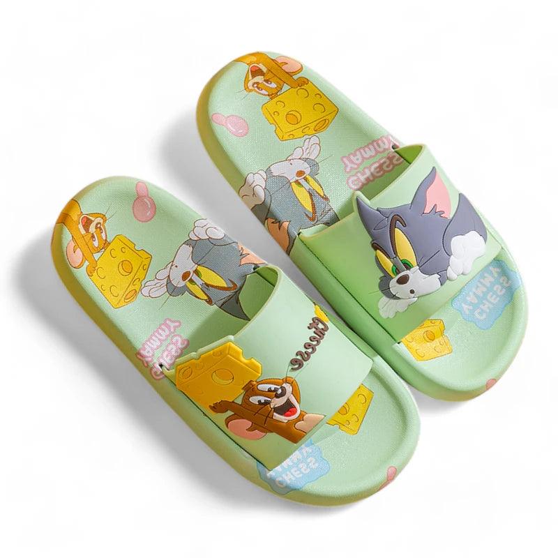 Chinelo Infantil Tom & Jerry Pisadinha Cartoon - Pisadinha