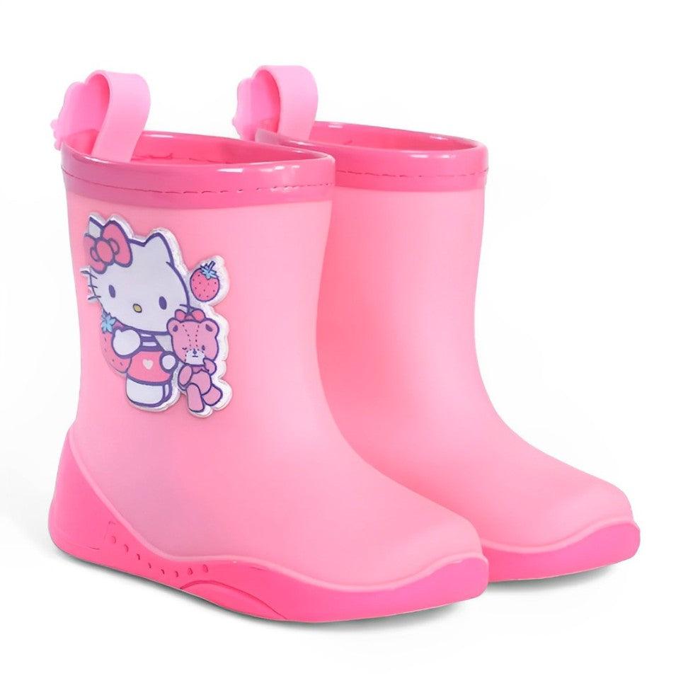 Galocha Infantil com Led Pisadinha Hello Kitty - Pisadinha