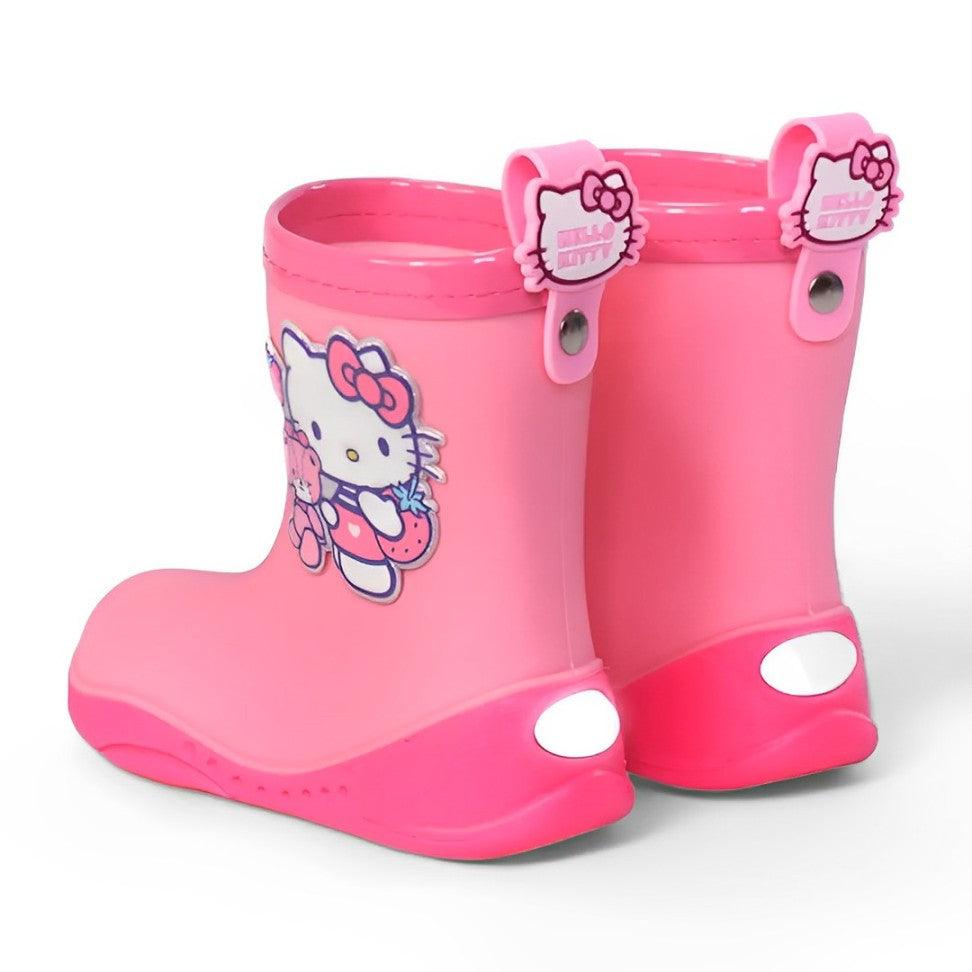 Galocha Infantil com Led Pisadinha Hello Kitty - Pisadinha