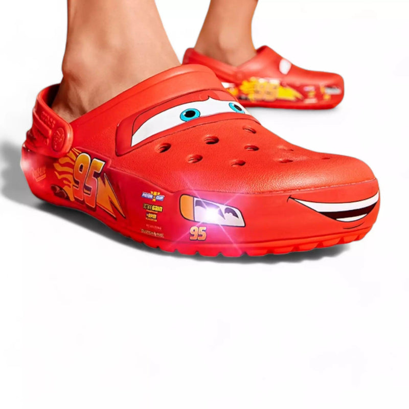 Sandália Crocs Infantil com Led McQueen - Pisadinha