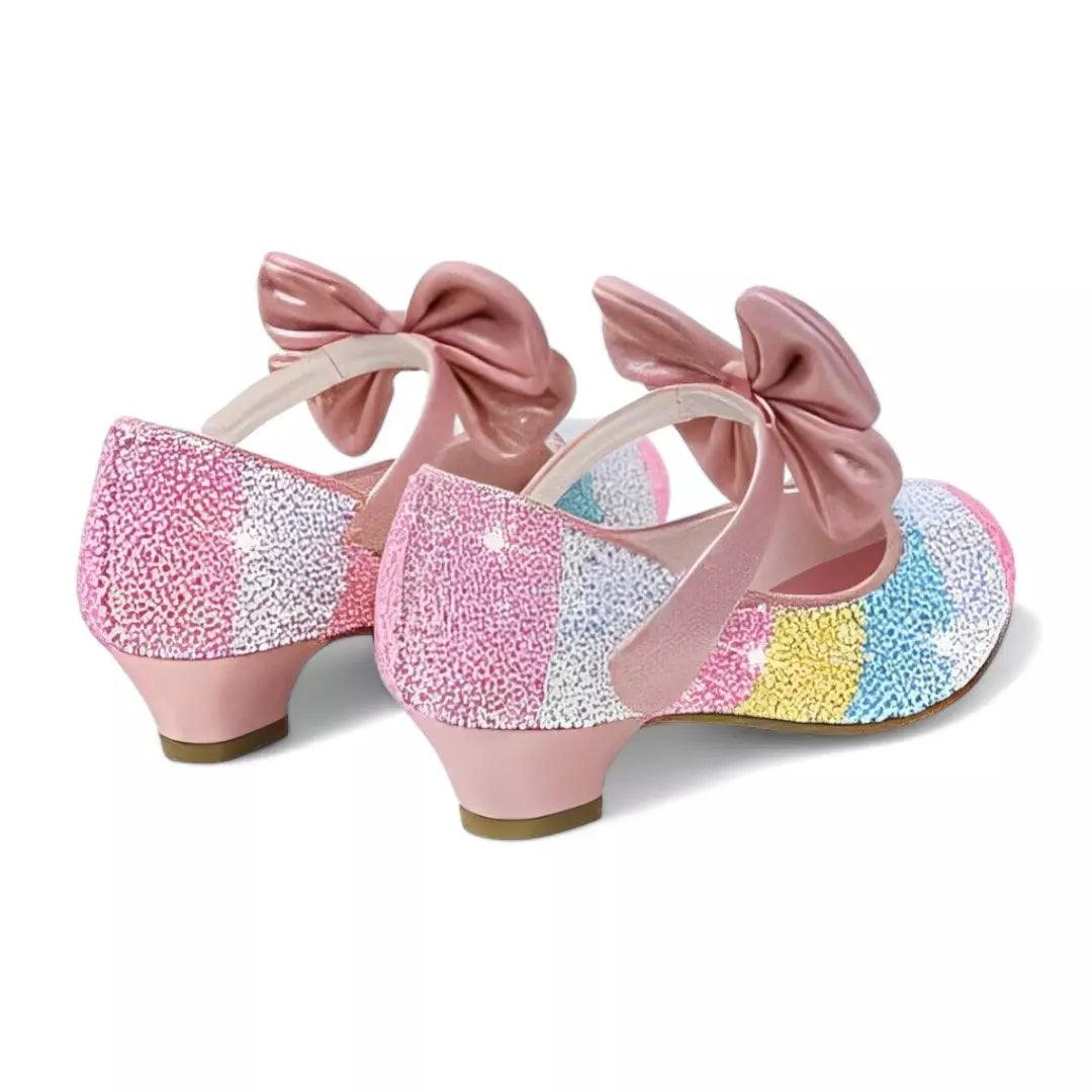 Sapato Infantil com Saltinho Pisadinha Glitter - Pisadinha